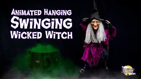 Raising the Bar: Elevate Your Halloween Decorations with the Swinging Witch Spiral